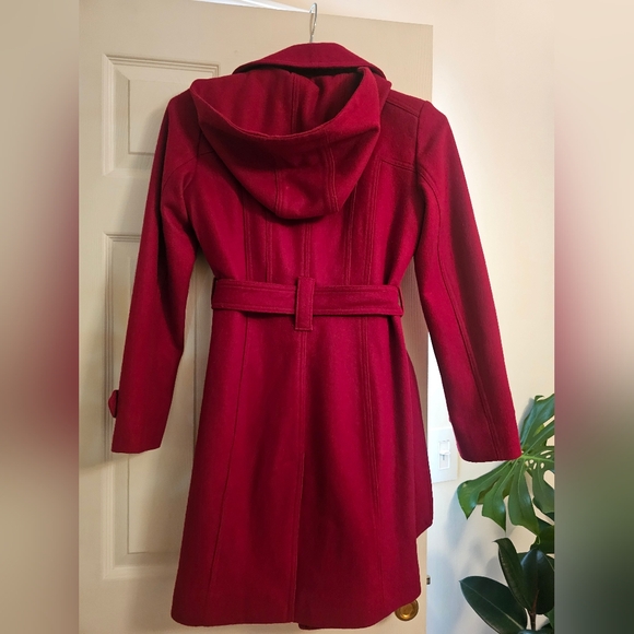 Red Peacoat- Michael Kors - Picture 3 of 16